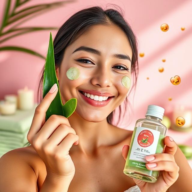 aloe vera and natural ingredient